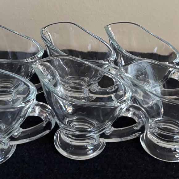 Set of 6 Personal Size Gravy Sauce Dipping Boat - Picture 1 of 3